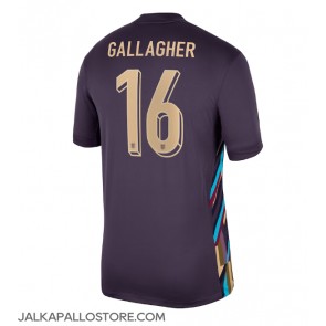 Englanti Conor Gallagher #16 Vieraspaita EM-Kisat 2024 Lyhythihainen